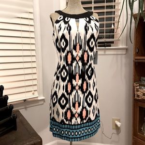 NWT Lovely London Times Sleeveless Sheath Dress 10